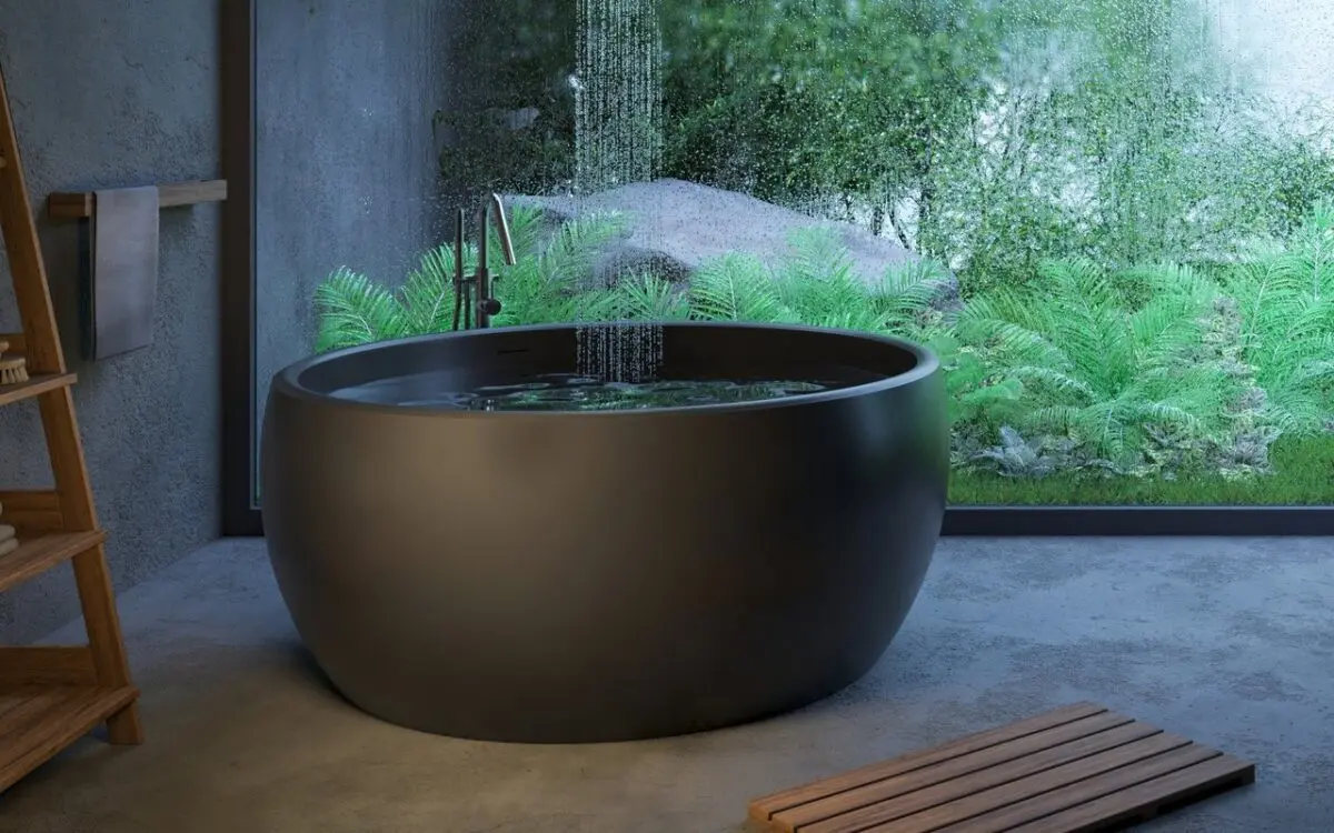 Round bath: we choose for ourselves. Video