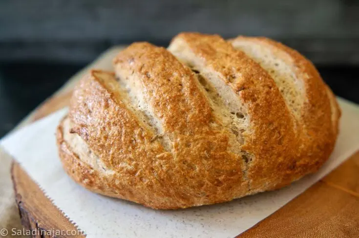 Rye bread in a bread maker: video recipe