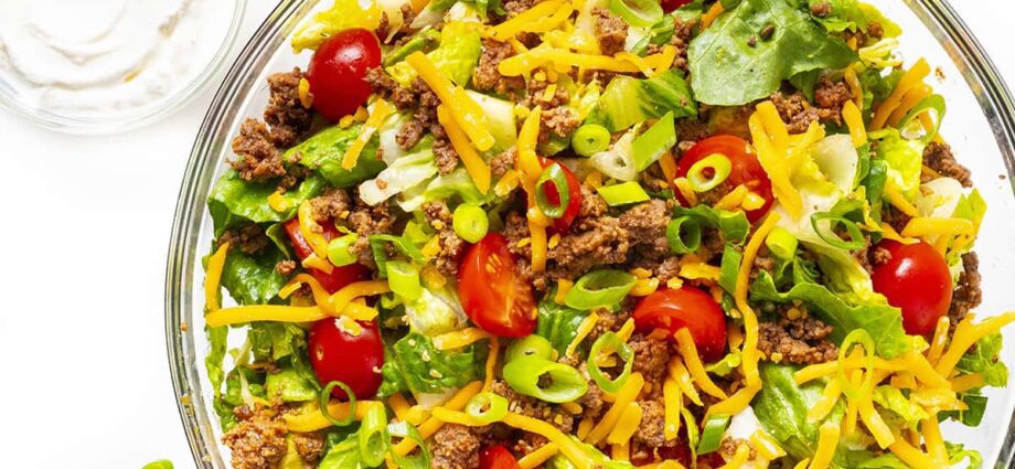 Salad recipes with meat: a weighty word. Video