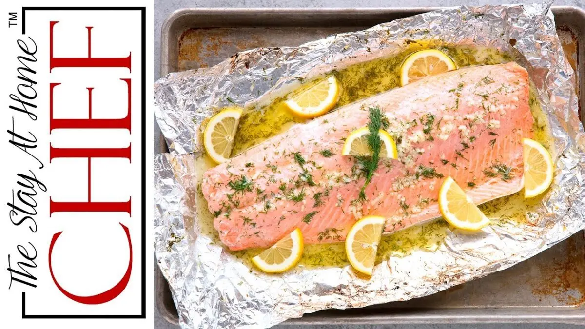 Salmon: how to bake in foil in the oven. Video