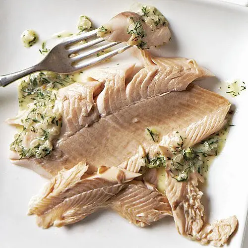 Salted sea trout. Video recipe