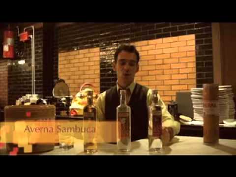 Sambuca liqueur: learning to drink properly. Video