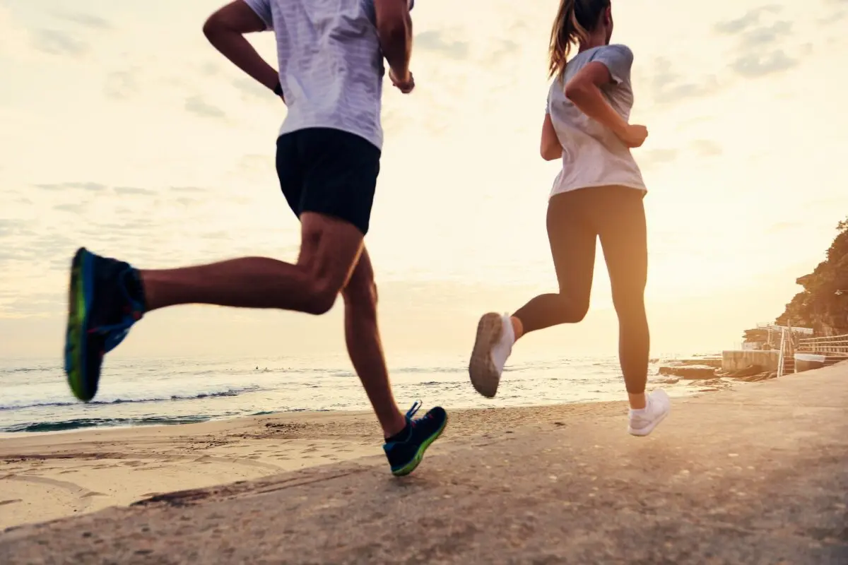 Sand running and other health benefits