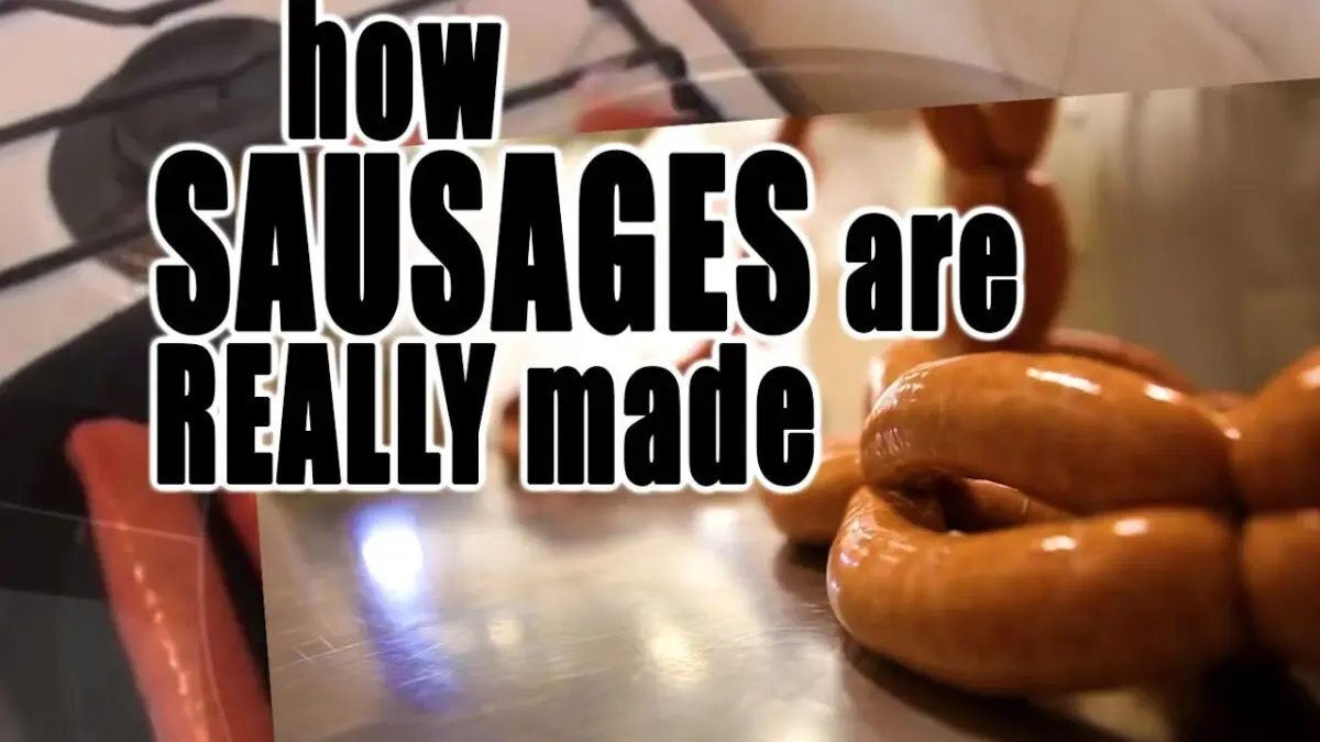 Sausage composition: what is harmful? Video