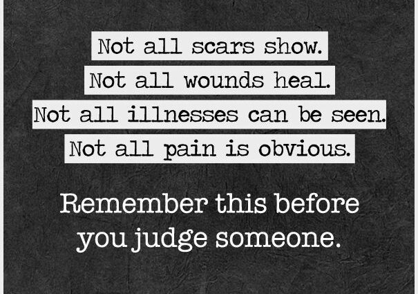 Scars are not a sentence!