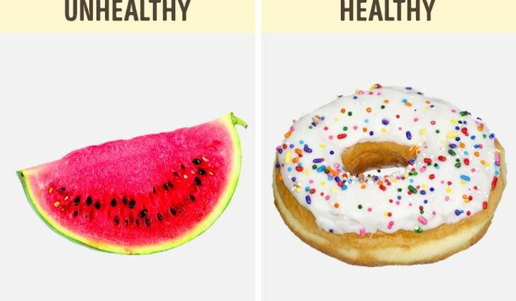 Scientists have proven that healthy food does not exist