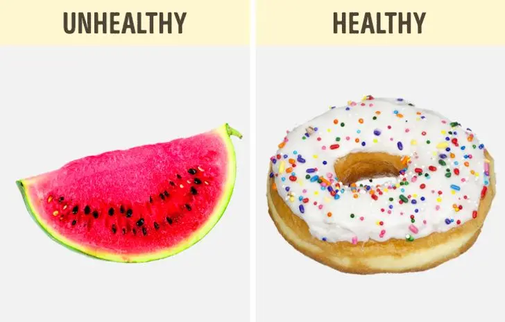 Scientists have proven that healthy food does not exist