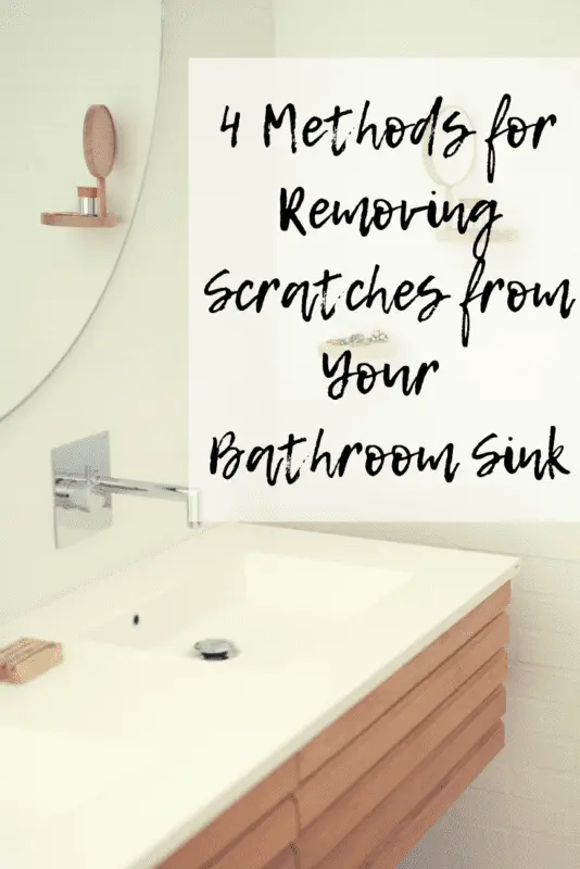 Scratch remover for your bathroom