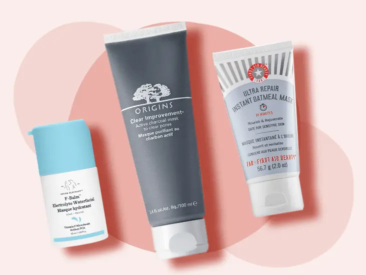 Sensitive skin creams and masks