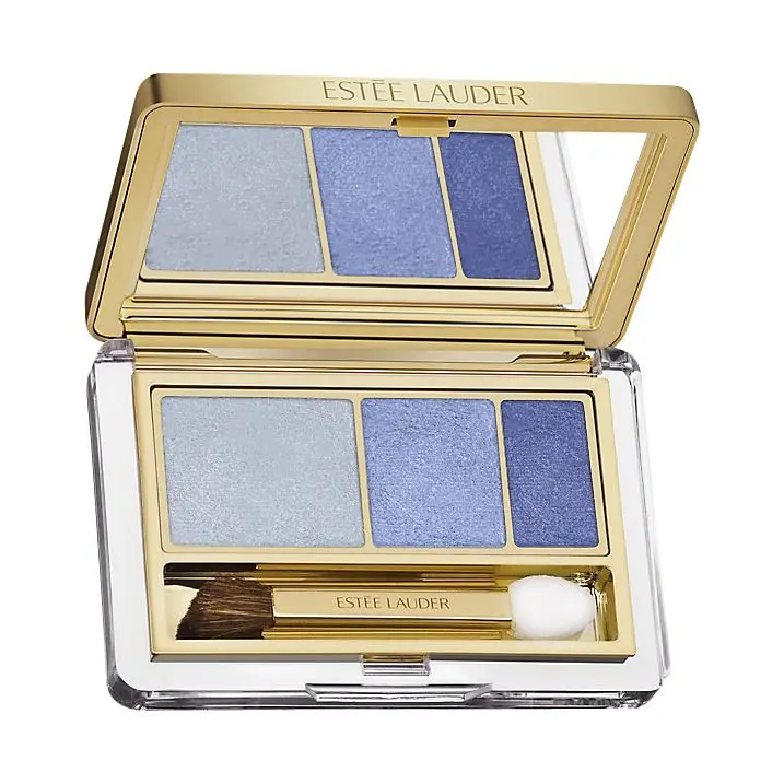 Shades of lilac in Estee Lauder makeup