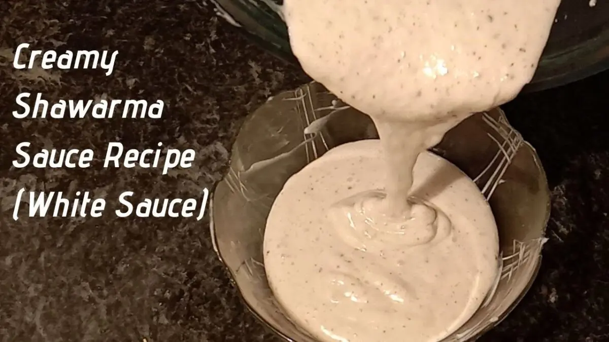 Shawarma sauce. Video recipe