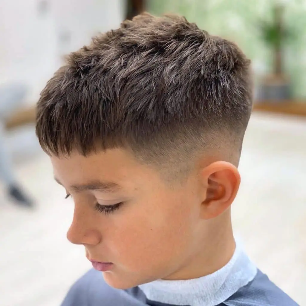 Short haircut for a boy