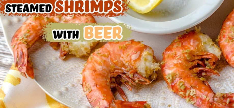 Shrimp for beer: video recipe