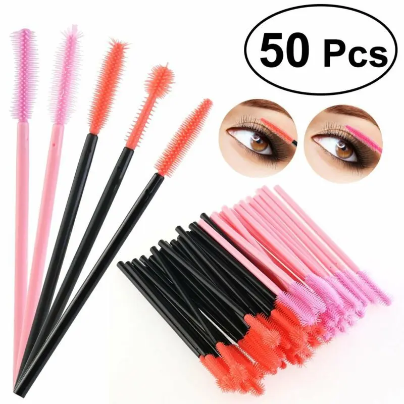 Silicone mascara brush