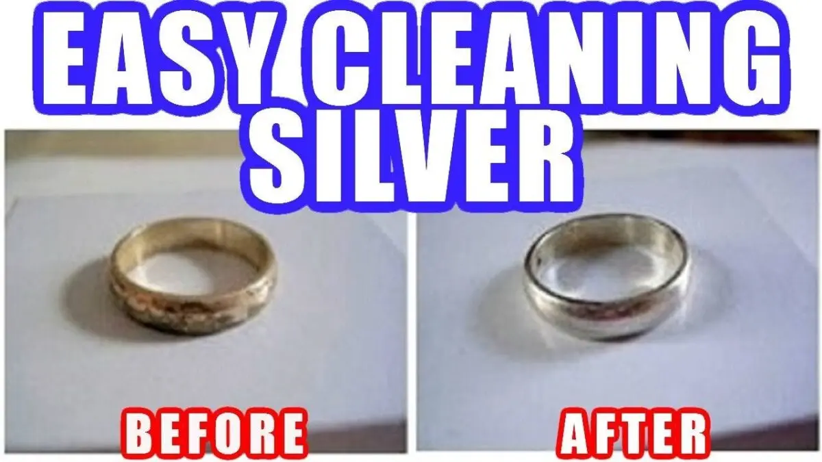 How to clean silver at home from blackness. Video