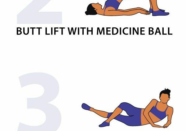 Simple exercises for legs and buttocks