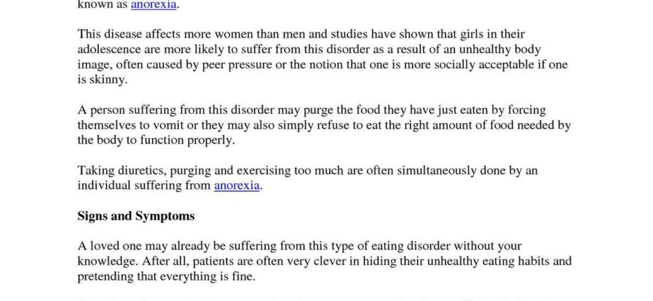 Sites of Interest &#8211; Eating Disorders