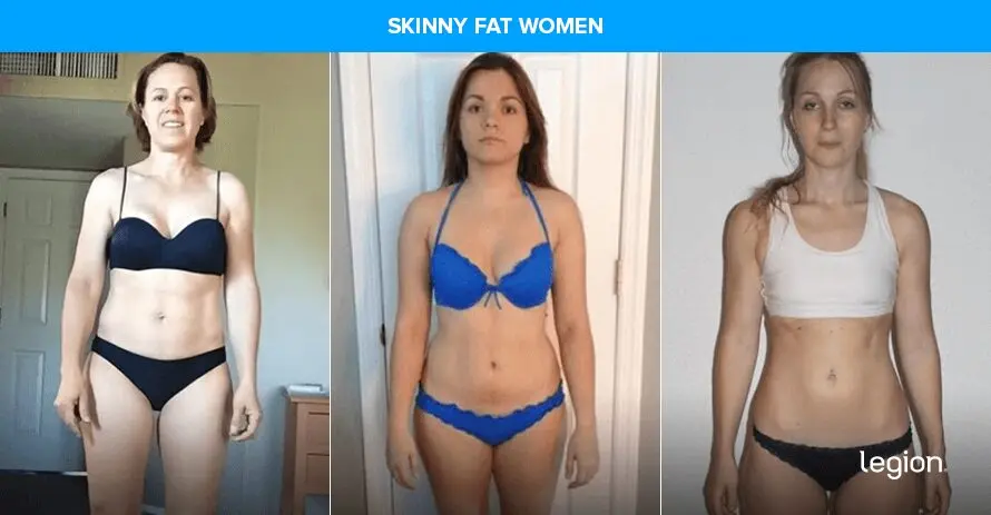 Skinny fat: 10 famous fat skinny women