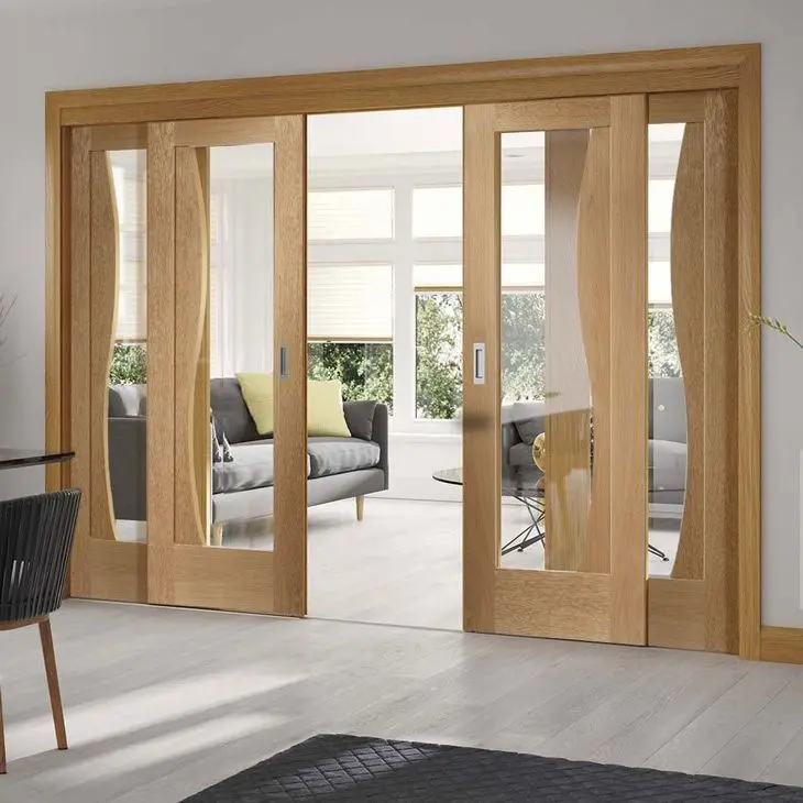 Sliding partition doors: 4 ideas