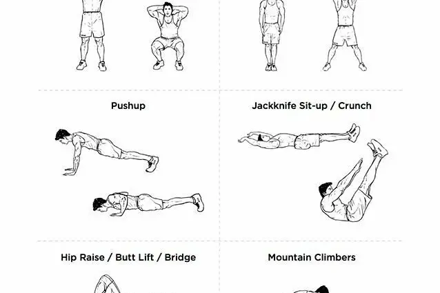 Slimming exercises at home photo