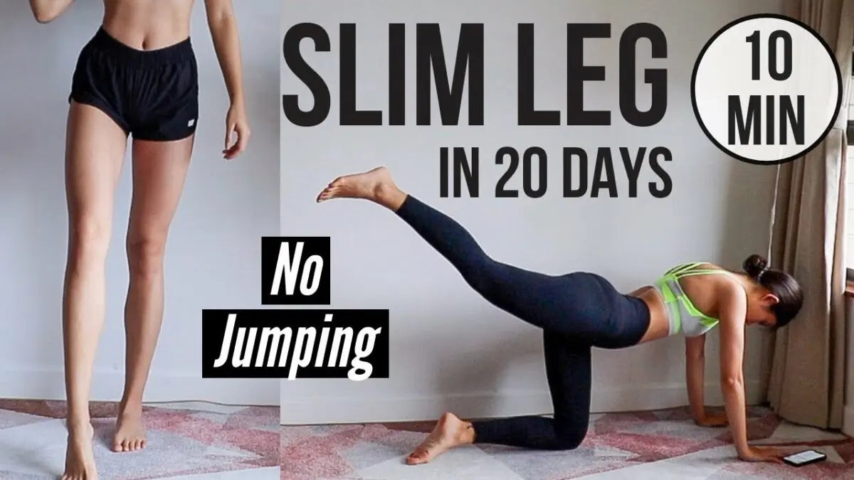 Slimming exercises for legs and hips. Video