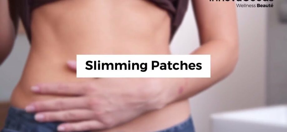 Slimming patch. Video