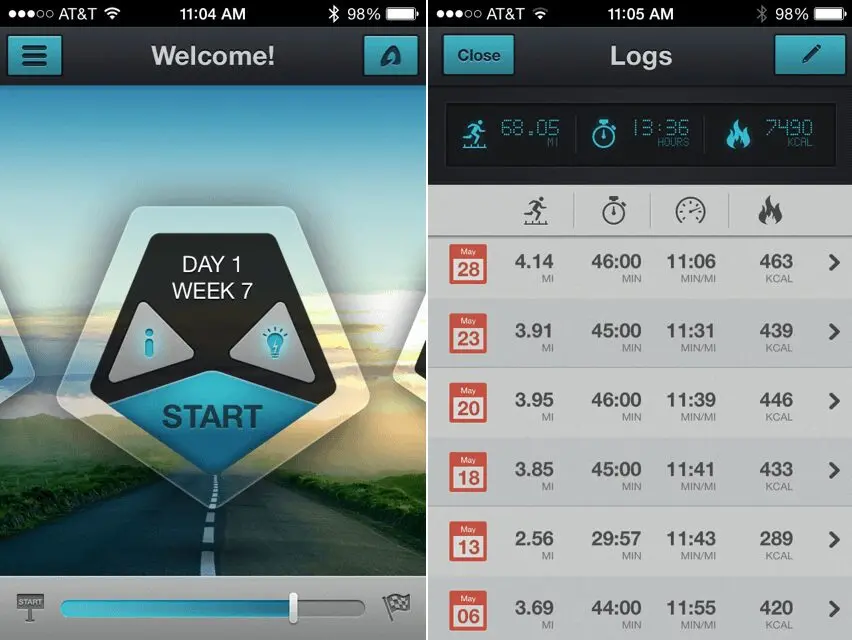 Slimming &#038; Running Apps