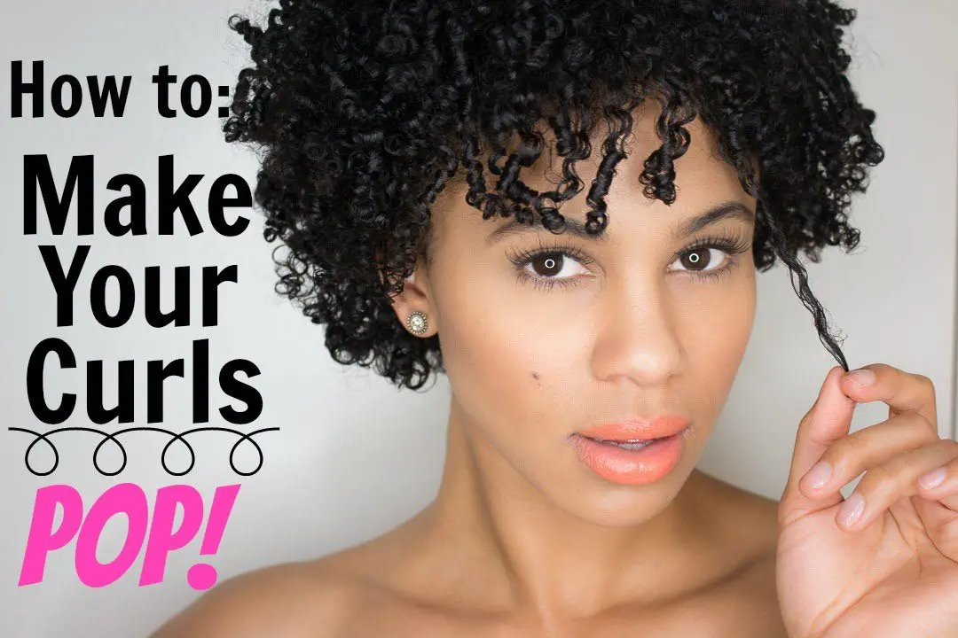 Small curls: how to make afro curls? Video