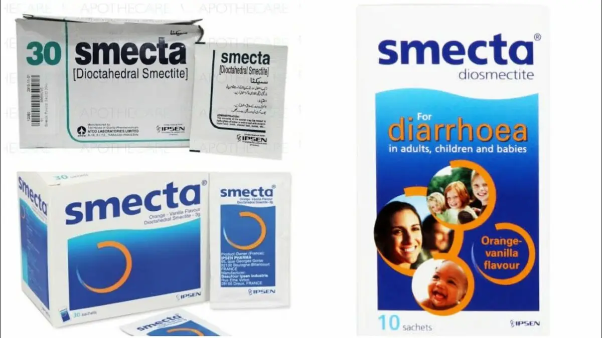 Smecta for an infant. Video