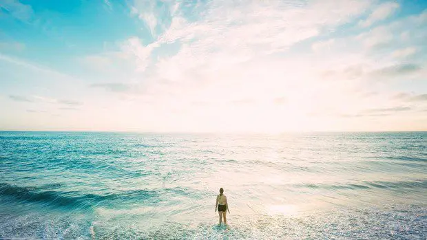 Smelling, looking and feeling the ocean close by reduces anxiety and helps make decisions