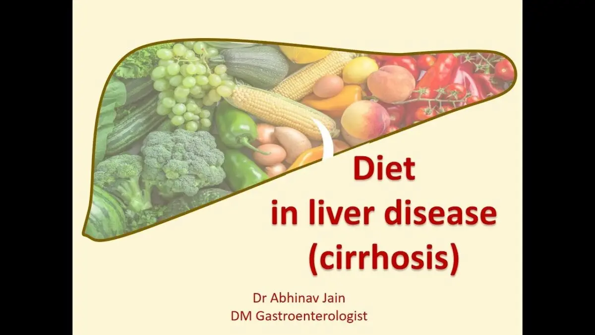 Special diet for liver diseases. Video