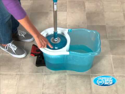 Spin mop: do you need a bucket? Video