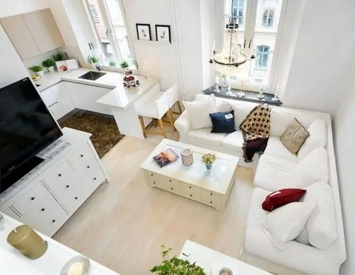 Spring apartment interior photo
