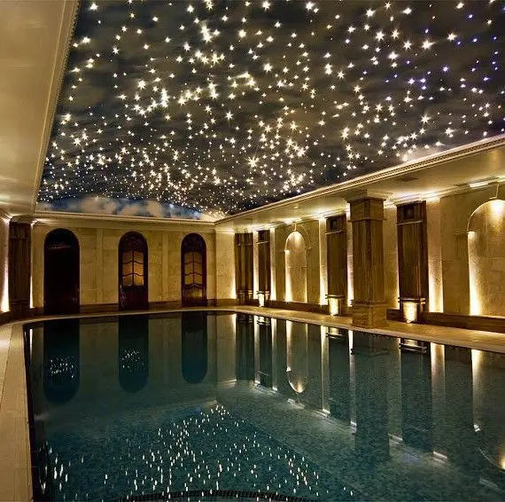 Star interiors: photos of beautiful pools