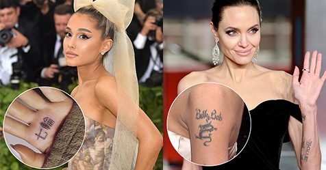 Star tattoos: who regretted the tattoo photo