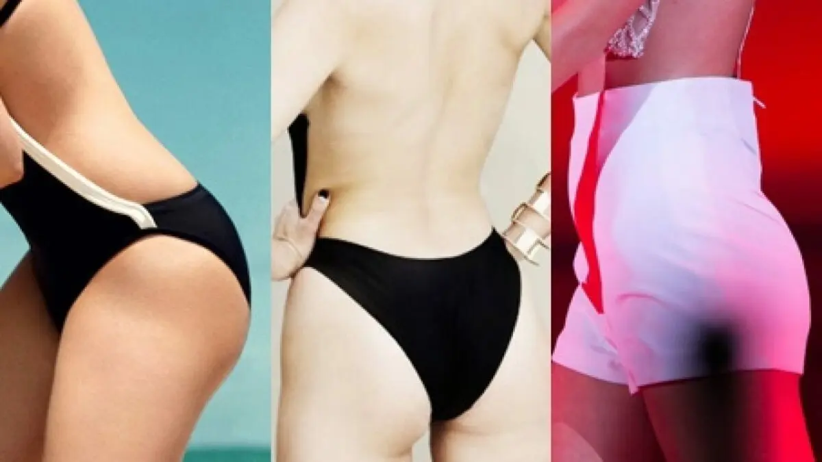 Stars who have flat butts list and photos