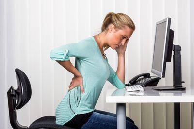 Staying upright all day would promote back pain