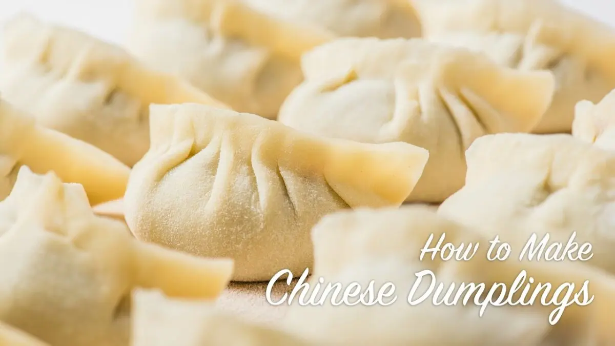 Chinese dumplings: recipe with video