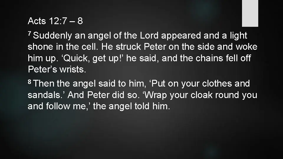 Step 14: &#8220;Anyone who acts from the dark is because they do not yet know how to turn on their light&#8221;