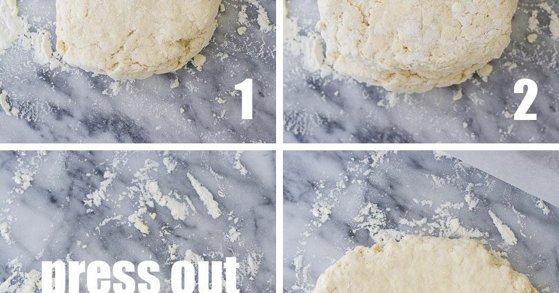 Step-by-step recipe for biscuit with starch