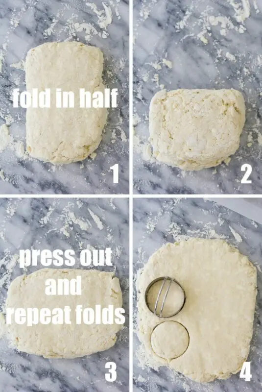 Step-by-step recipe for biscuit with starch