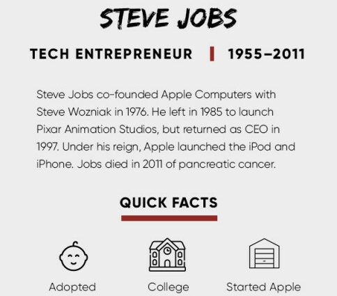 Steve Jobs&#8217; story is an example for many