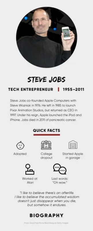 Steve Jobs&#8217; story is an example for many