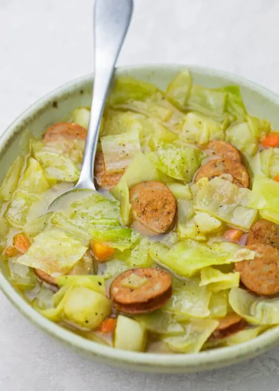 Stewed cabbage diet