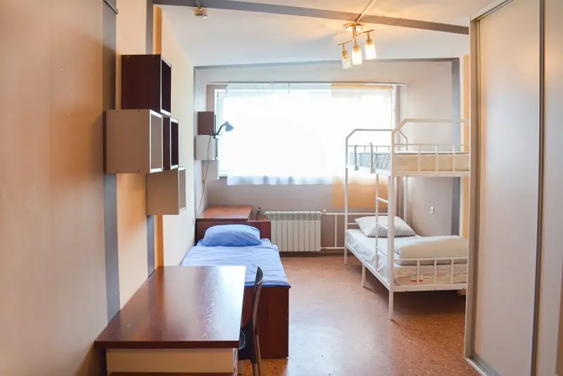 Student hostels of Tomsk: photo, video