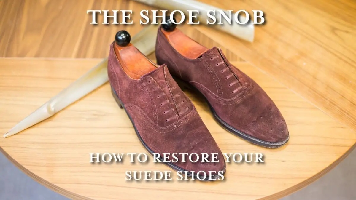 Suede boots: how and how to restore? Video