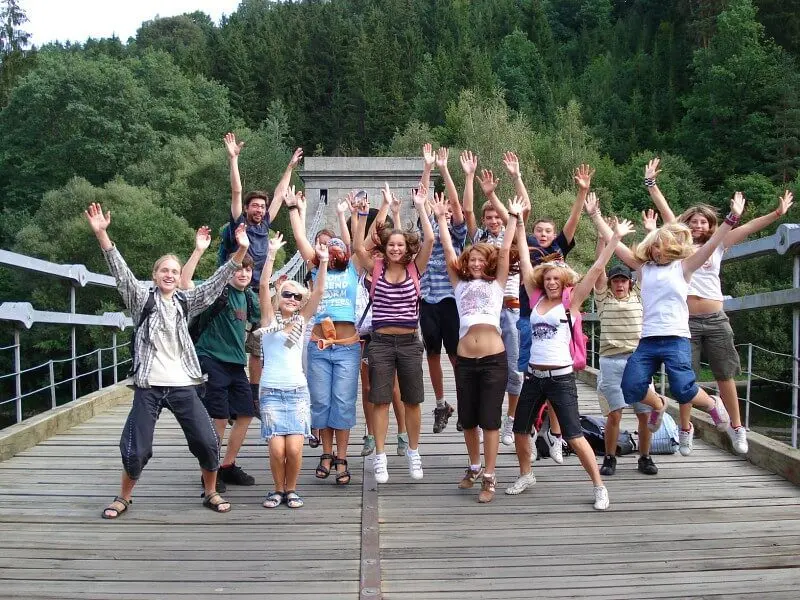 Summer language camp, English kids, Stavropol