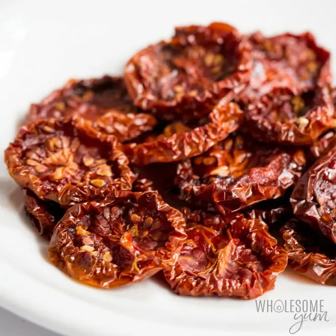 Sun-dried tomatoes: dry or dried. Video