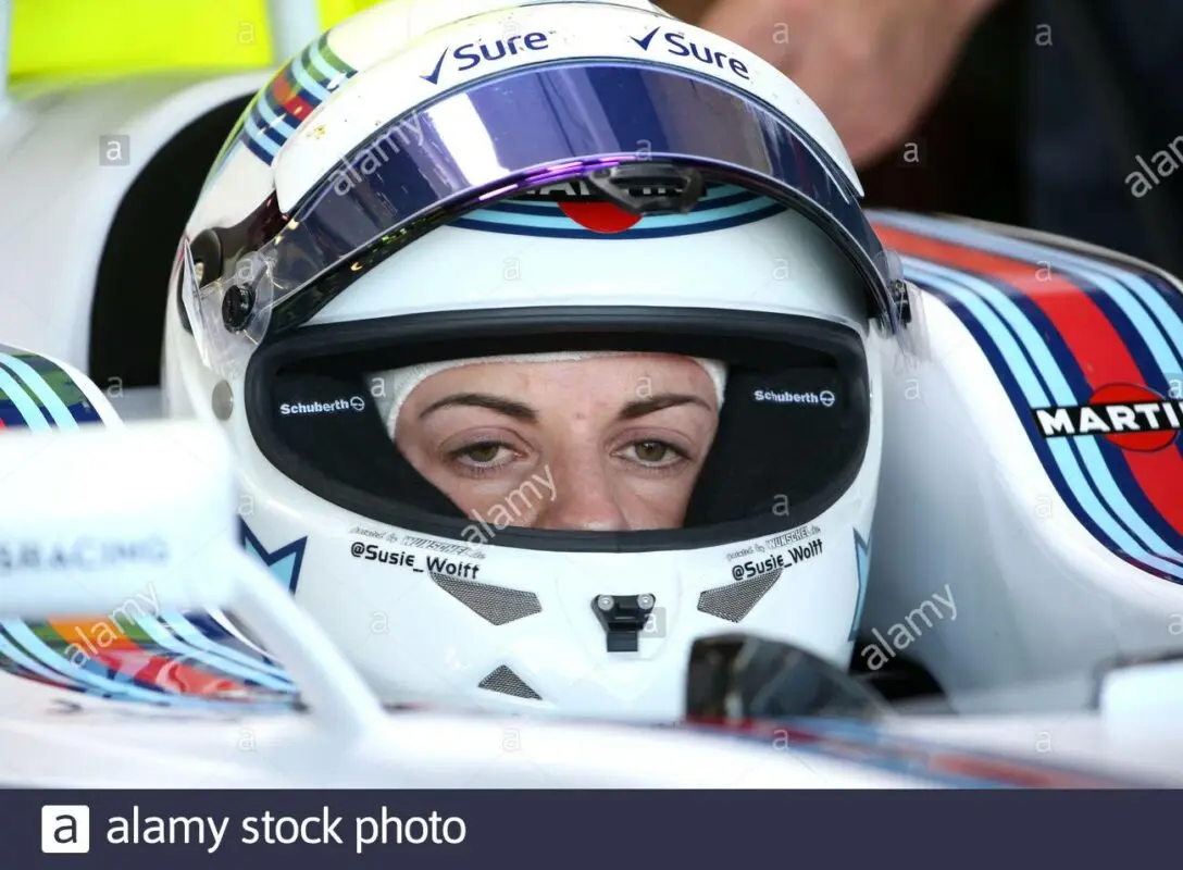 Susie Wolff Formula 1 interview 2015, photos