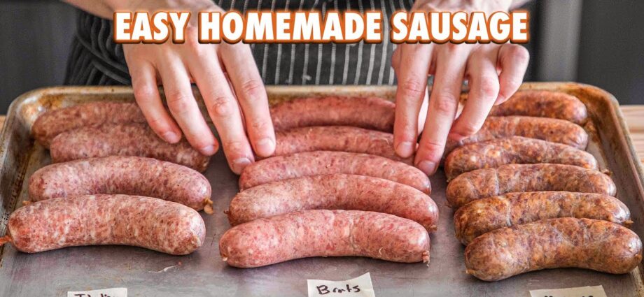 Sweet sausage: how to cook it yourself? Video